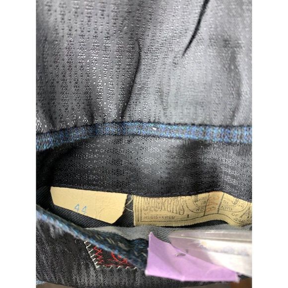 Mens 60s Vintage Sport Coat Blazer Plaid Size 44 Blue Rough Riders CA USA 5446 - Picture 9 of 10